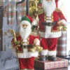 Raz 21.25" Or 24" Traditional Santa Christmas Figure
