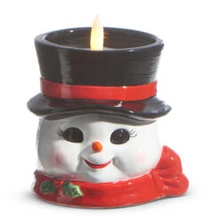 Raz Santa Or Snowman Battery Operated Candle Christmas Decoration -Raz Imports 4319190 66892.1683639350