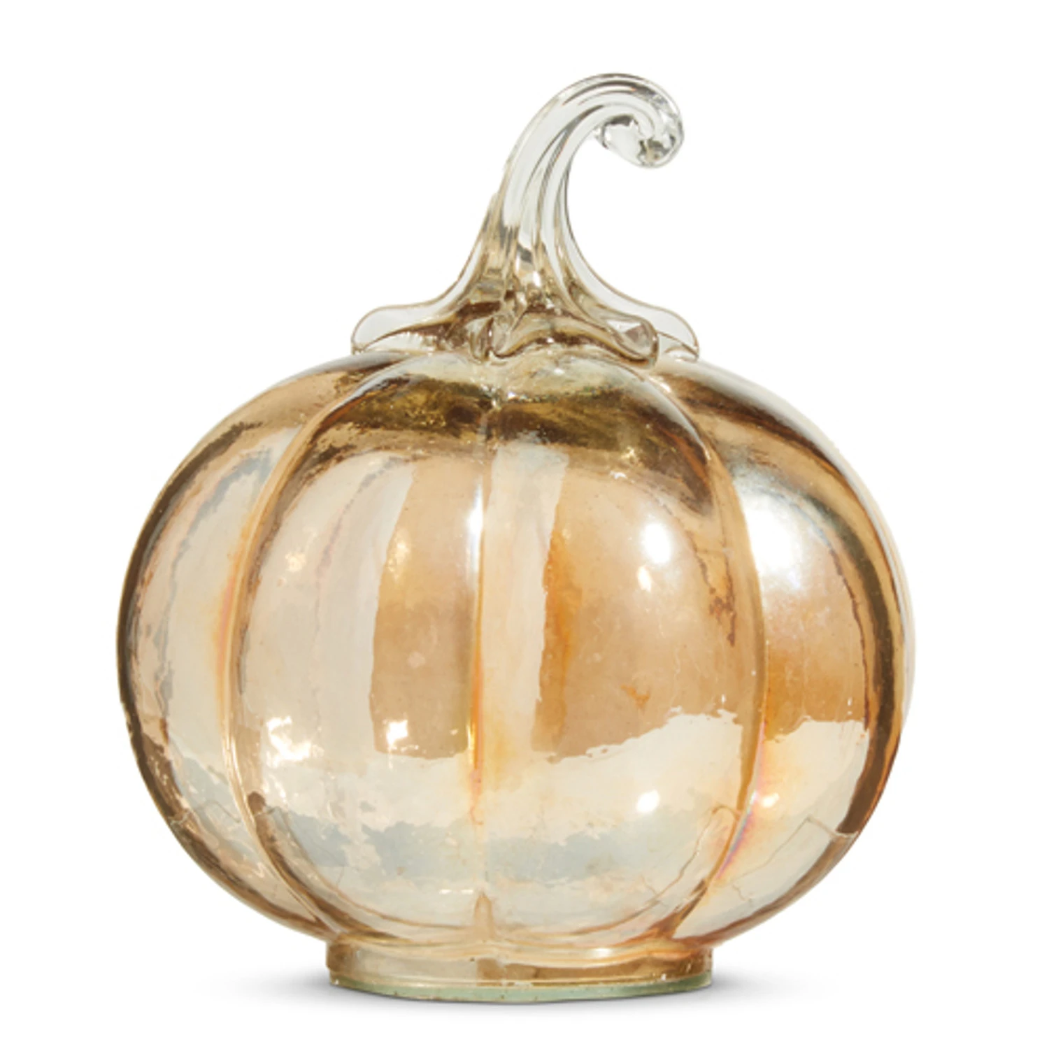 Raz Glass Pumpkins Fall Or Halloween Decoration 2 Raz Glass Pumpkins Fall Or Halloween Decoration - Image 2