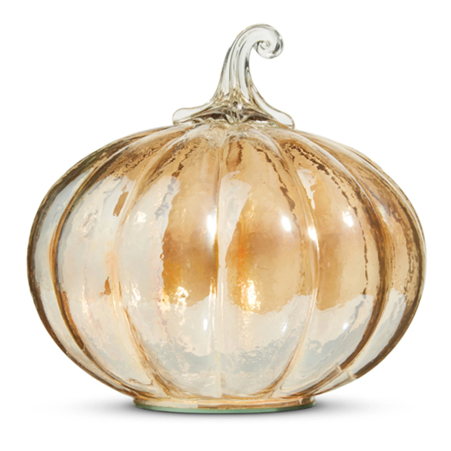 Raz Glass Pumpkins Fall Or Halloween Decoration 3 Raz Glass Pumpkins Fall Or Halloween Decoration - Image 3