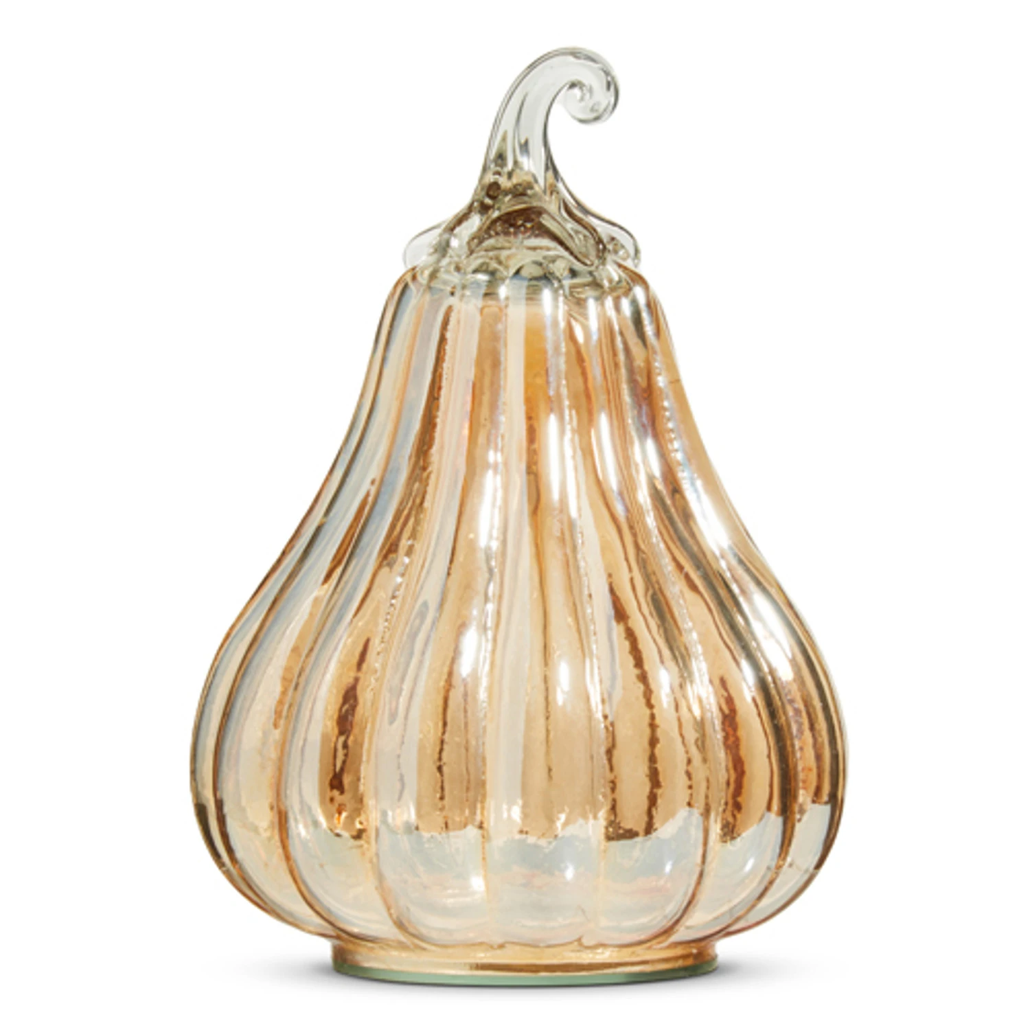 Raz Glass Pumpkins Fall Or Halloween Decoration 4 Raz Glass Pumpkins Fall Or Halloween Decoration - Image 4