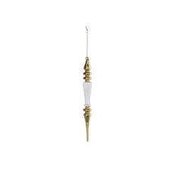 Raz 11" Gold And Clear Finial Glass Christmas Ornament 4320868 7 Raz 11" Gold And Clear Finial Glass Christmas Ornament 4320868 -Raz Imports 4320868b 41913.1683808863