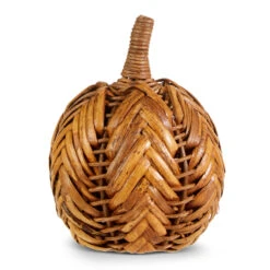 Raz 6.5" Or 9" Wicker Pumpkin Fall Or Halloween Decoration -Raz Imports 4321044 85263.1686769595