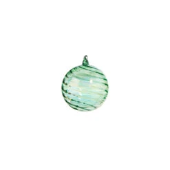 Raz 5" Green Blown Glass Christmas Ornament 4324513 -Raz Imports 4324513a 05665.1684782403