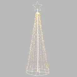 Raz 4.5' Or 6' Lighted Tree Outdoor Christmas Decoration 5 Raz 4.5' Or 6' Lighted Tree Outdoor Christmas Decoration -Raz Imports L4240613 37912.1651088815