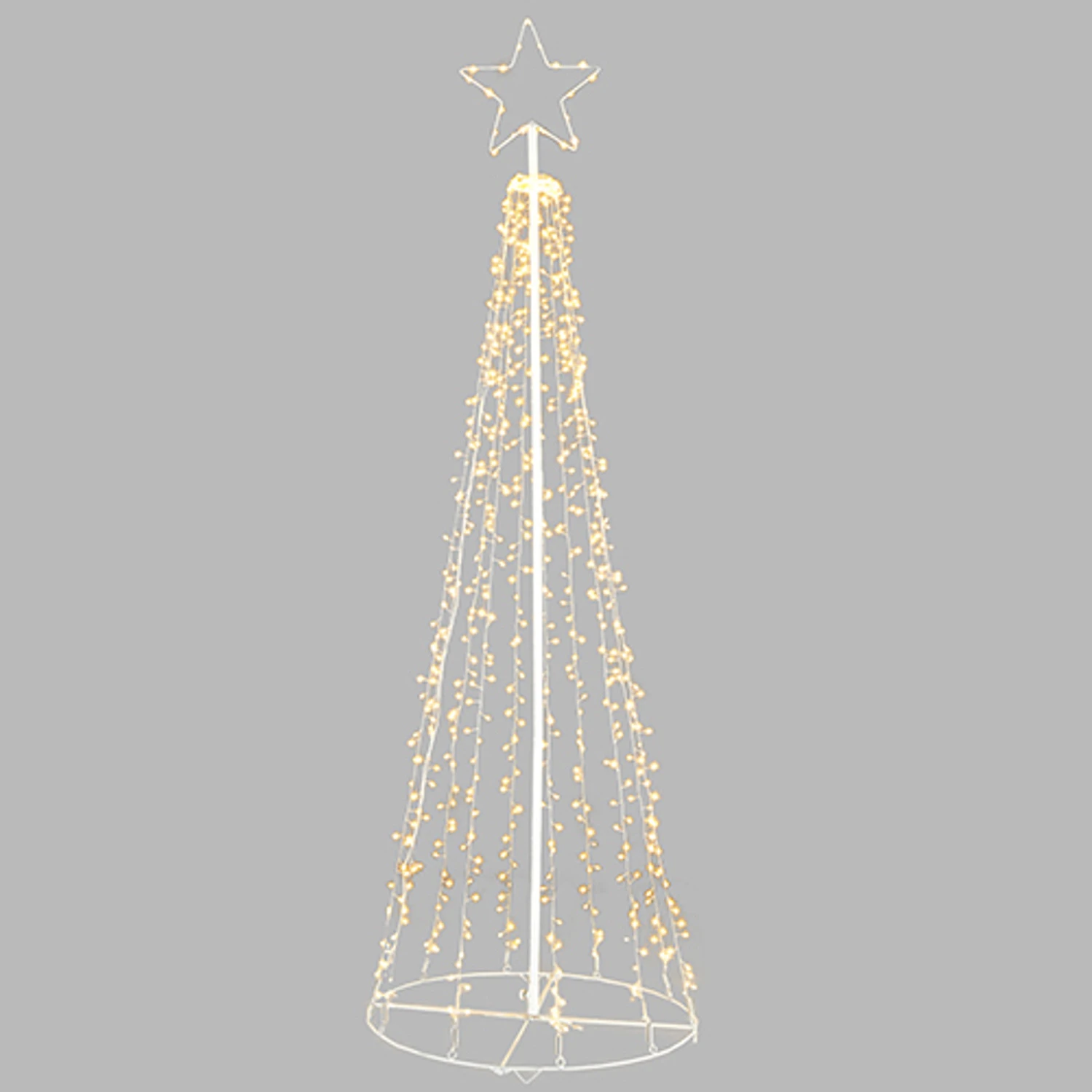 Raz 4.5' Or 6' Lighted Tree Outdoor Christmas Decoration 3 Raz 4.5' Or 6' Lighted Tree Outdoor Christmas Decoration - Image 3