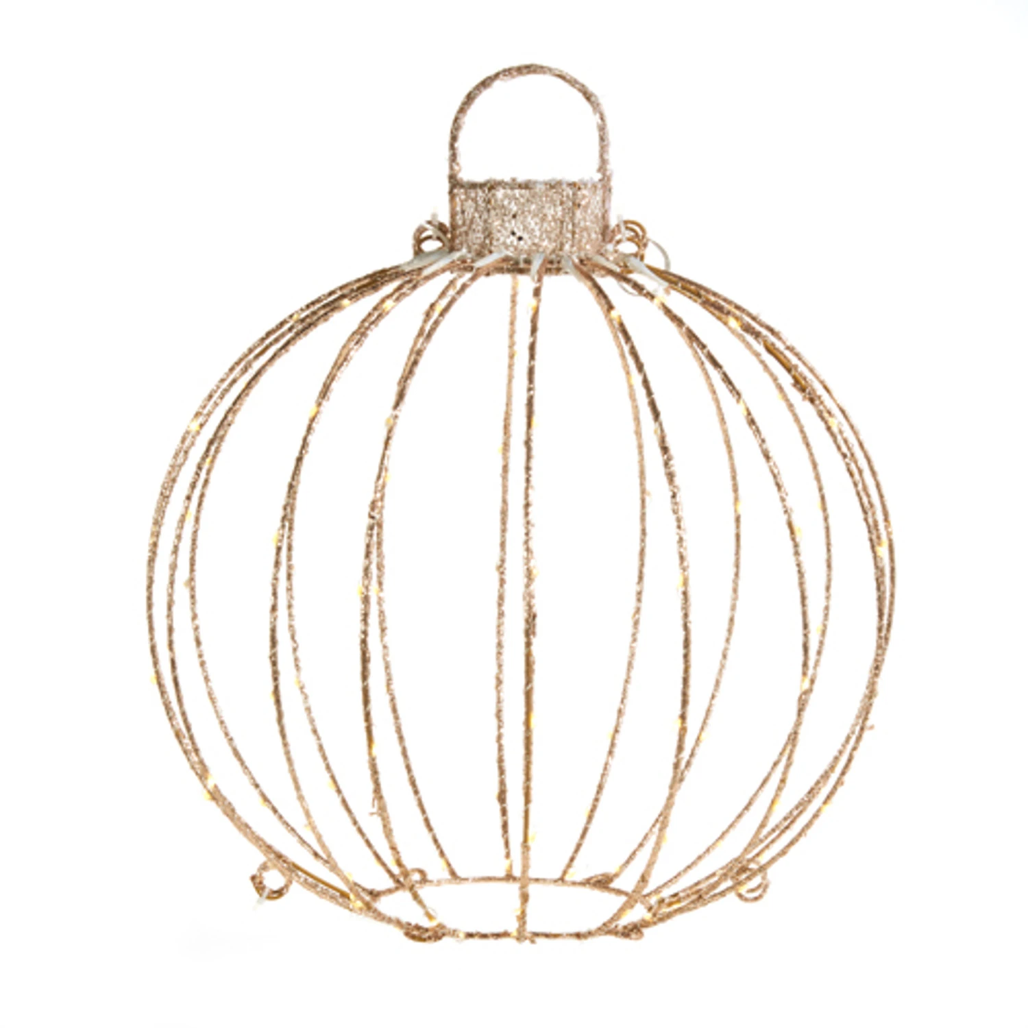 Raz 14", 19", Or 23.5" Large Gold Lighted Metal Frame Ornament Christmas Decoration 3 Raz 14", 19", Or 23.5" Large Gold Lighted Metal Frame Ornament Christmas Decoration - Image 3