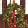 Raz 30" Mixed Greenery With Pinecone And Berry Wreath W4111581