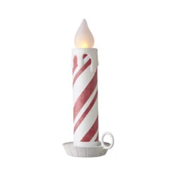 Raz 17.5" Or 22.5" Battery Operated Peppermint Striped Large Candle Christmas Decoration -Raz Imports api0rurqa 27617.1646091896