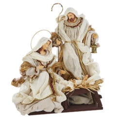 Raz 15.25" Winter White Holy Family Christmas Nativity Scene 4010660 -Raz Imports apicy2kf4 56227.1663593060