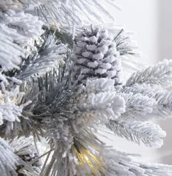 Raz 7.5' Or 9' Pre Lit Flocked Pine Christmas Tree -Raz Imports apilu8vxo 67320.1646091888